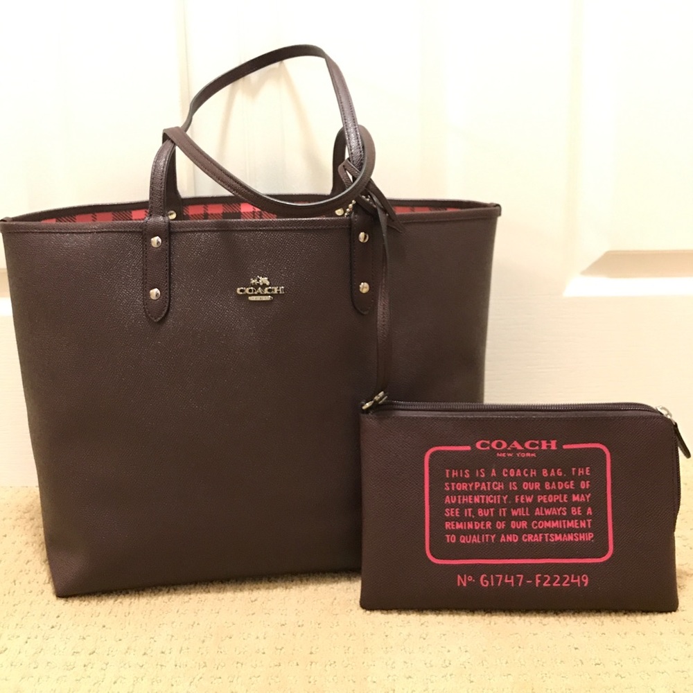 Coach Reversible Tote
